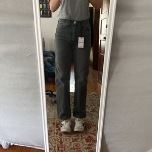 Redone 90s high rise loose vintage ash grey size 26
